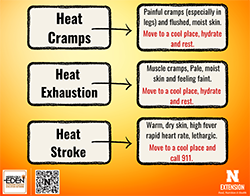 Heat Injury Social Media Graphic