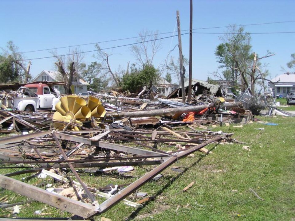 Tornado Damage, Hallam Nebraska 2004 - SC